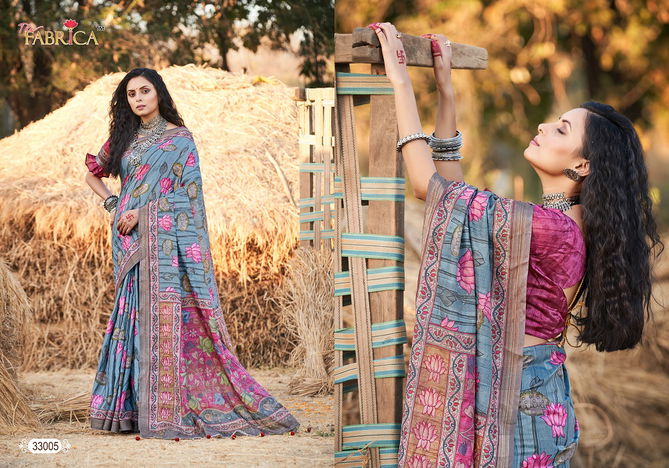 Soul Vol 2 By The Fabrica Printed Sarees Catalog